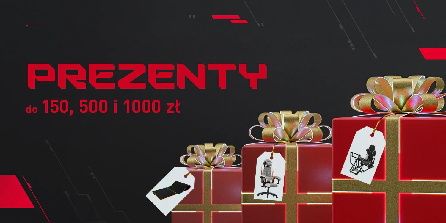 Prezenty gamingowe na święta do 150, 500 i 1000 zł