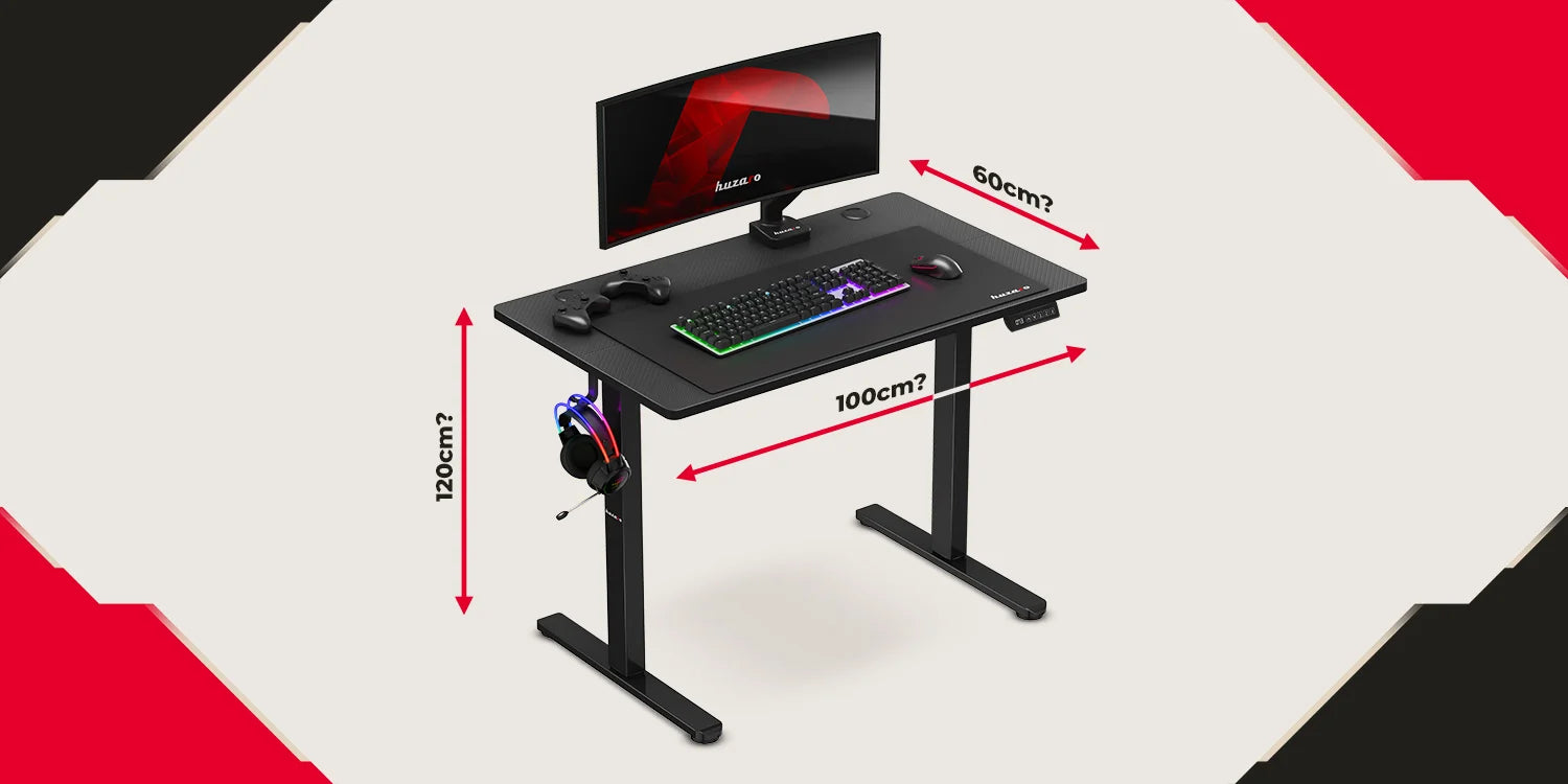 Wymiary biurka do pracy i gamingu – jakie powinny być?