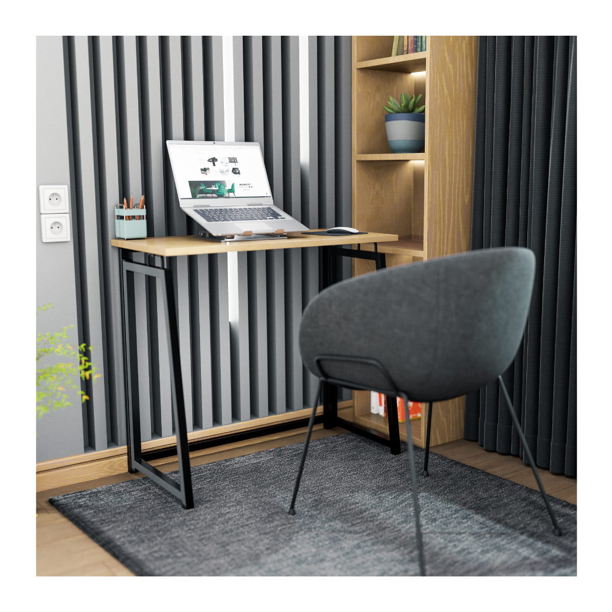 Biurko składane Mark Adler Leader 1.5 Craft 80 cm