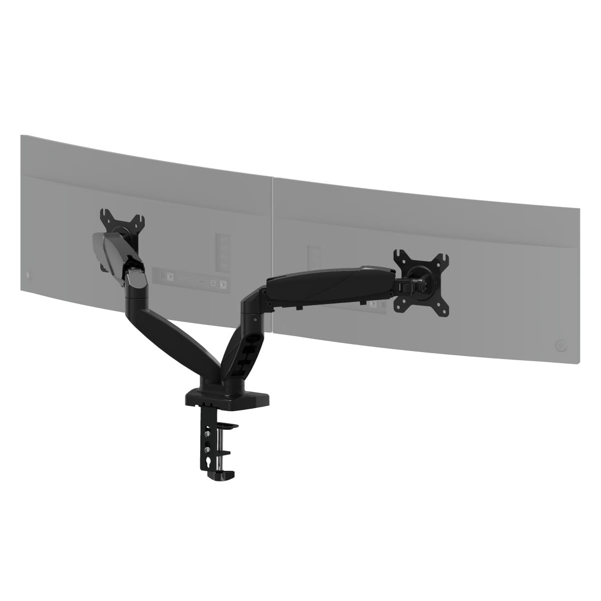 Uchwyt obrotowy  Huzaro Motion 2.2  na dwa monitory