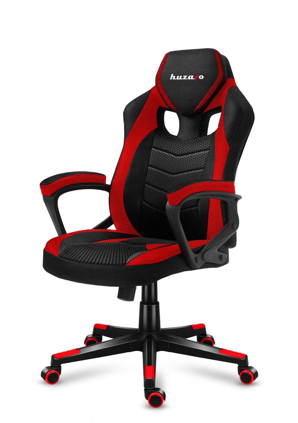 Fotel Gamingowy HUZARO FORCE 2.5 Red Mesh OUTLET