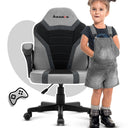 Fotel Gamingowy dla dziecka HUZARO RANGER 1.0 Grey Mesh OUTLET