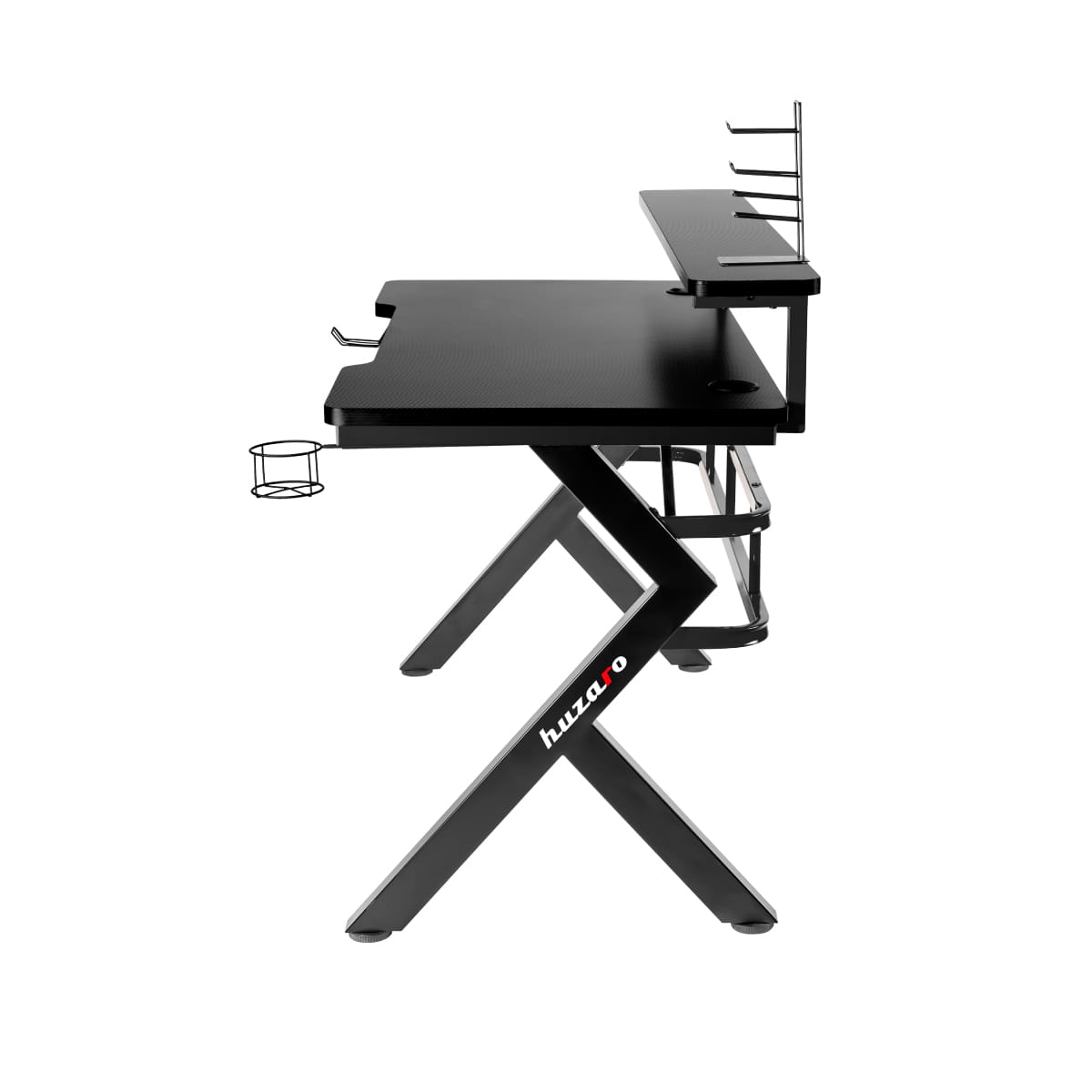 Biurko Gamingowe Huzaro Hero 5.0 Black 120 cm OUTLET