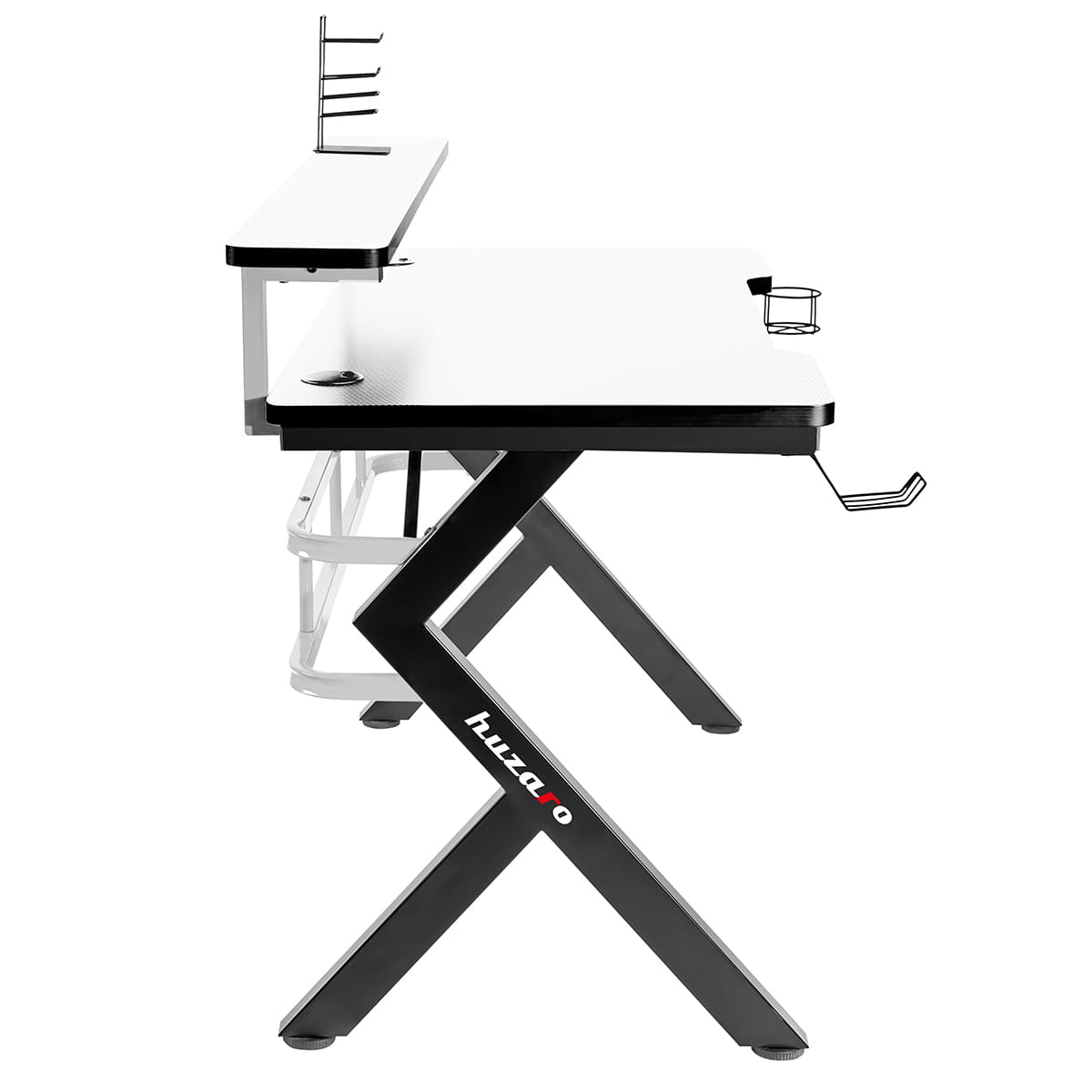Biurko Gamingowe Huzaro Hero 5.0 White 120 cm OUTLET