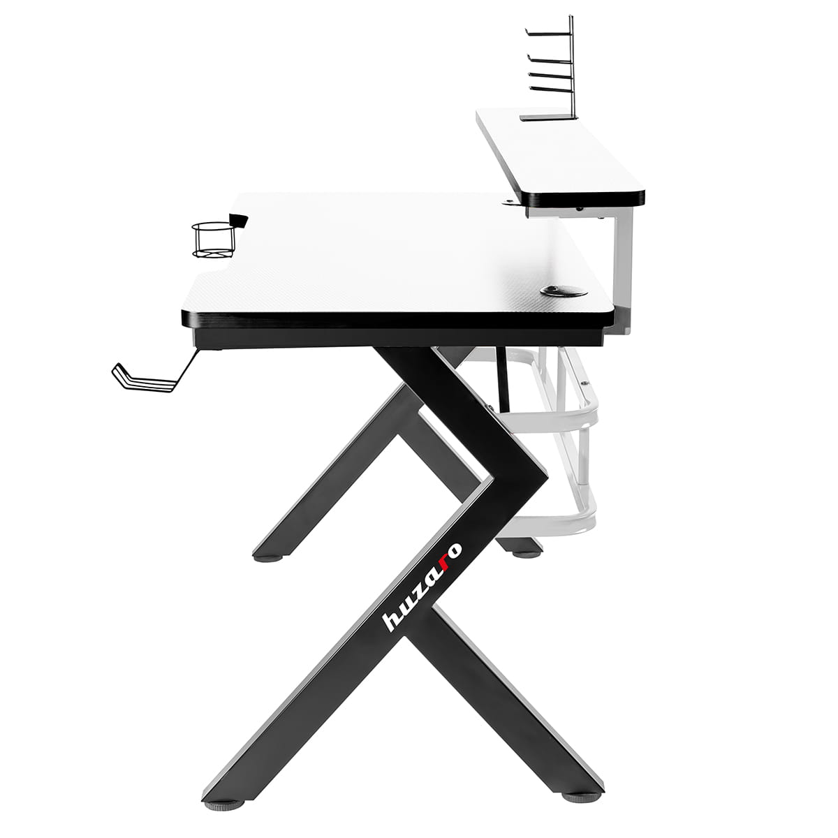 Biurko Gamingowe Huzaro Hero 5.0 White 120 cm OUTLET