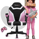 Fotel Gamingowy dla dziecka HUZARO RANGER 1.0 Pink Mesh OUTLET