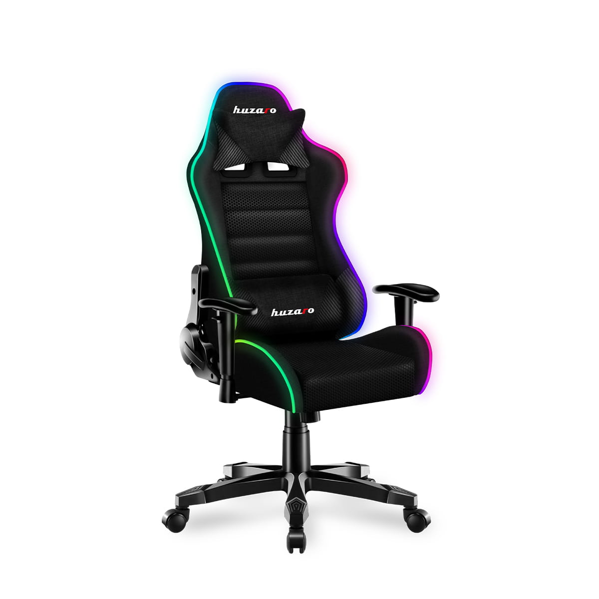 Fotel Gamingowy dla dziecka HUZARO RANGER 6.0 RGB Mesh OUTLET