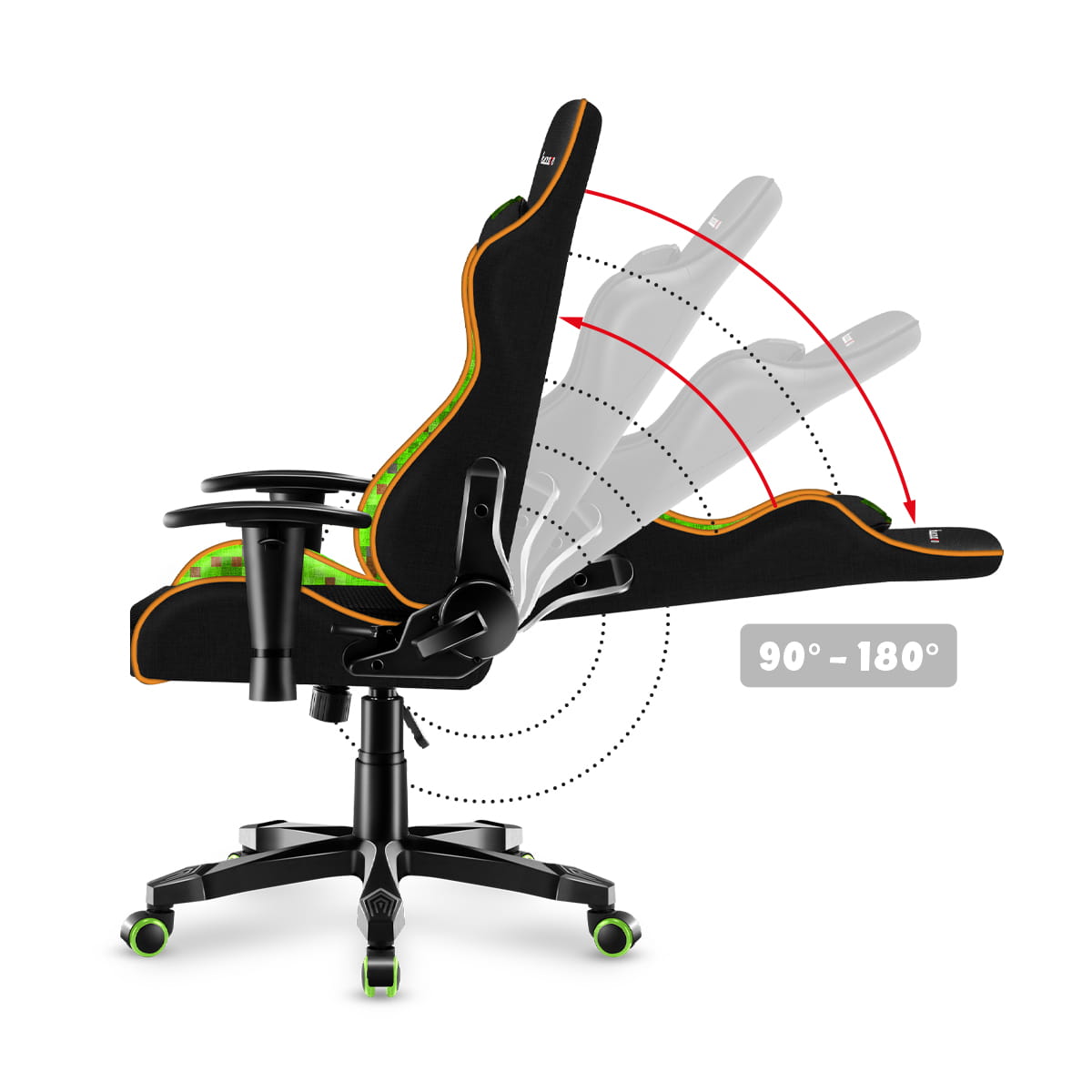 Fotel Gamingowy dla dziecka HUZARO RANGER 6.0 Pixel Mesh OUTLET