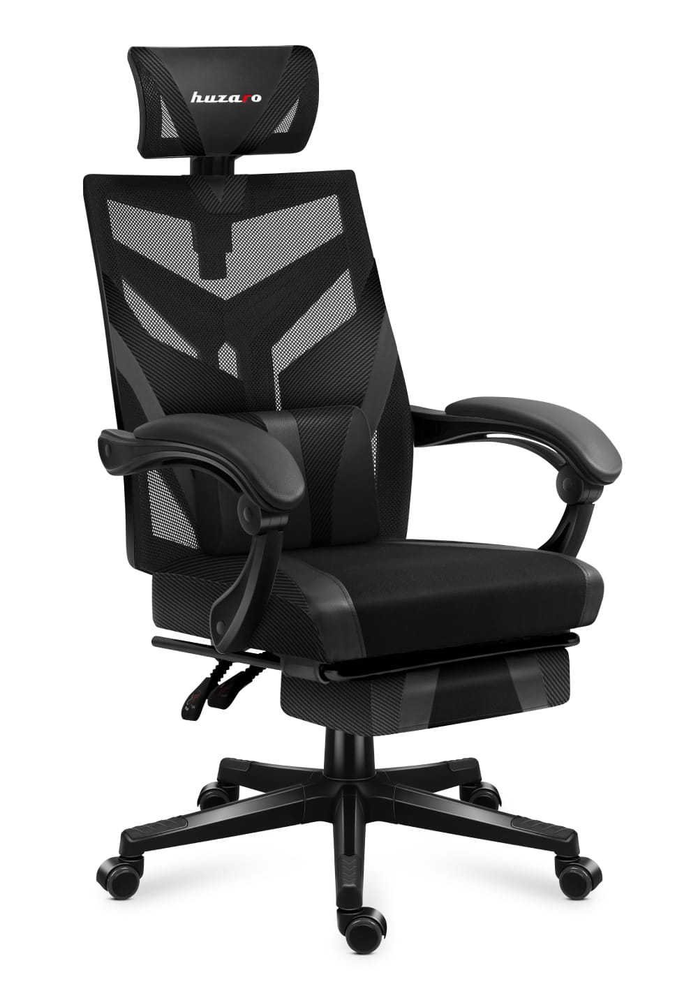 Fotel Gamingowy HUZARO COMBAT 5.0 Black OUTLET