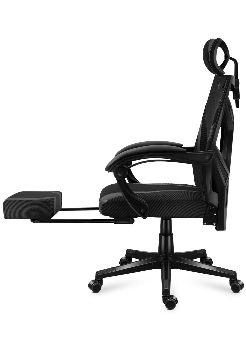 Fotel Gamingowy HUZARO COMBAT 5.0 Black OUTLET