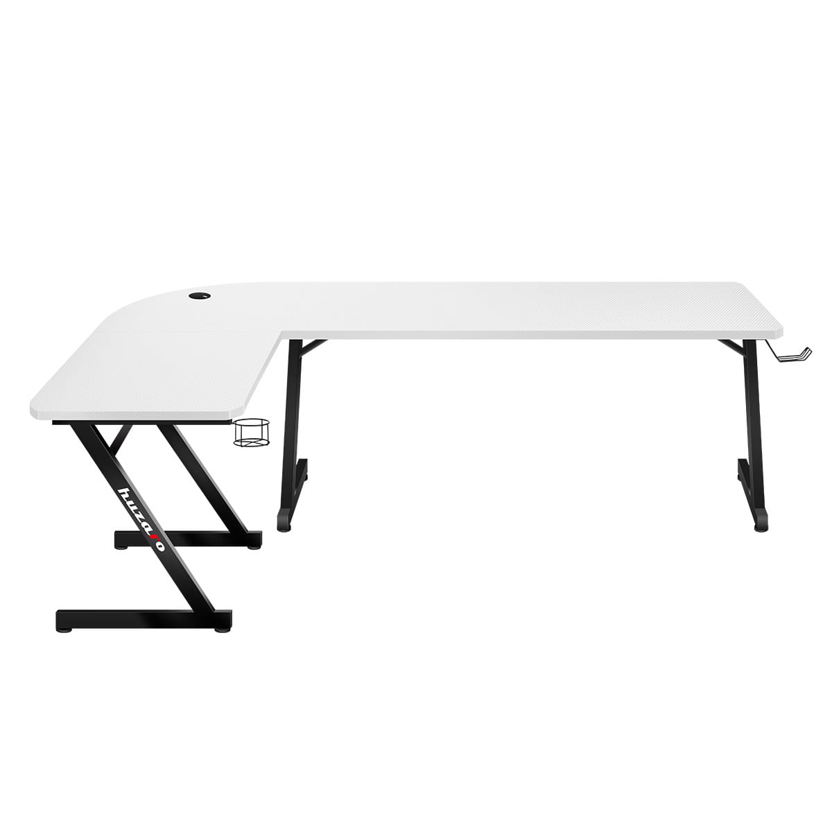Biurko Gamingowe Huzaro Hero 7.0 White 154 cm OUTLET