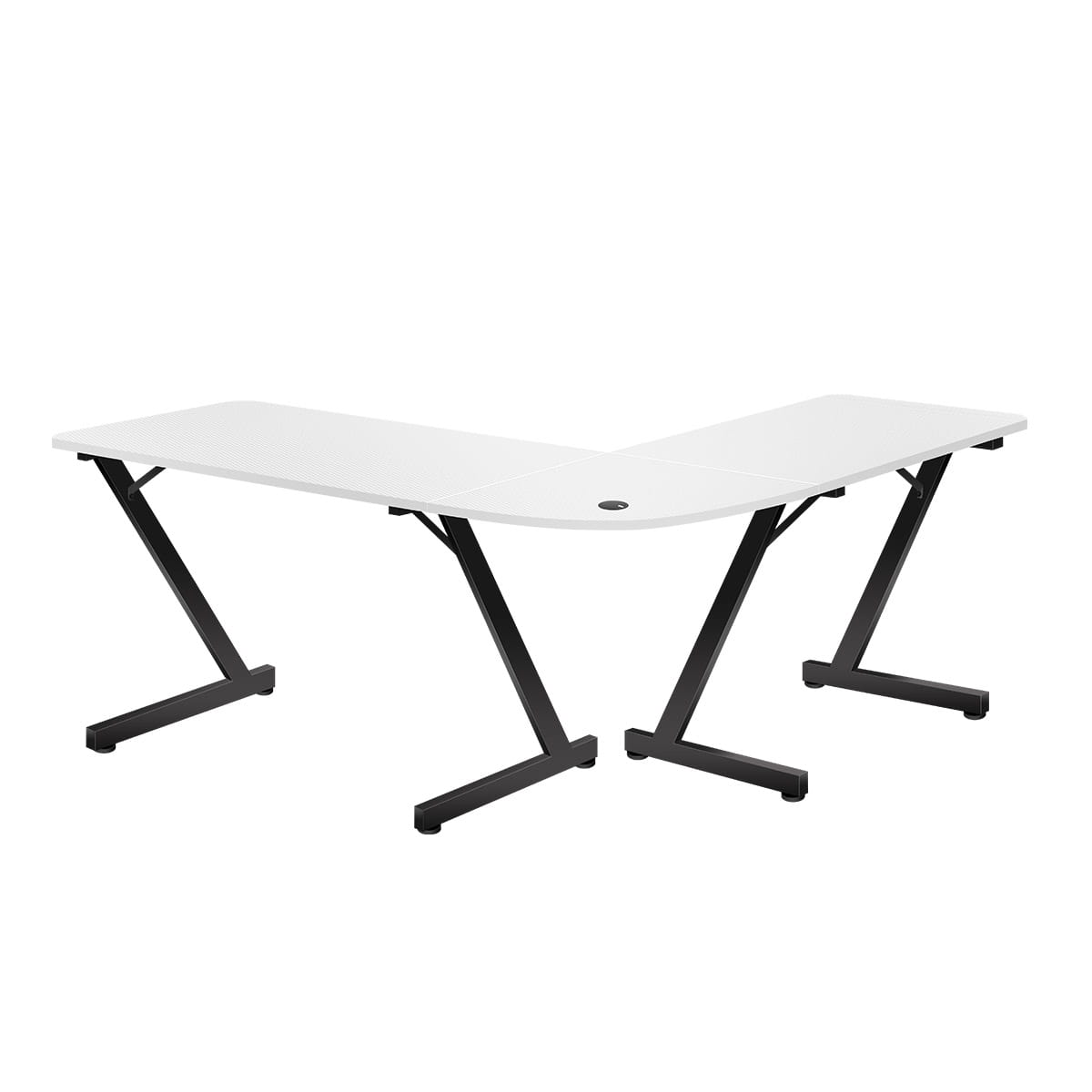 Biurko Gamingowe Huzaro Hero 7.0 White 154 cm OUTLET