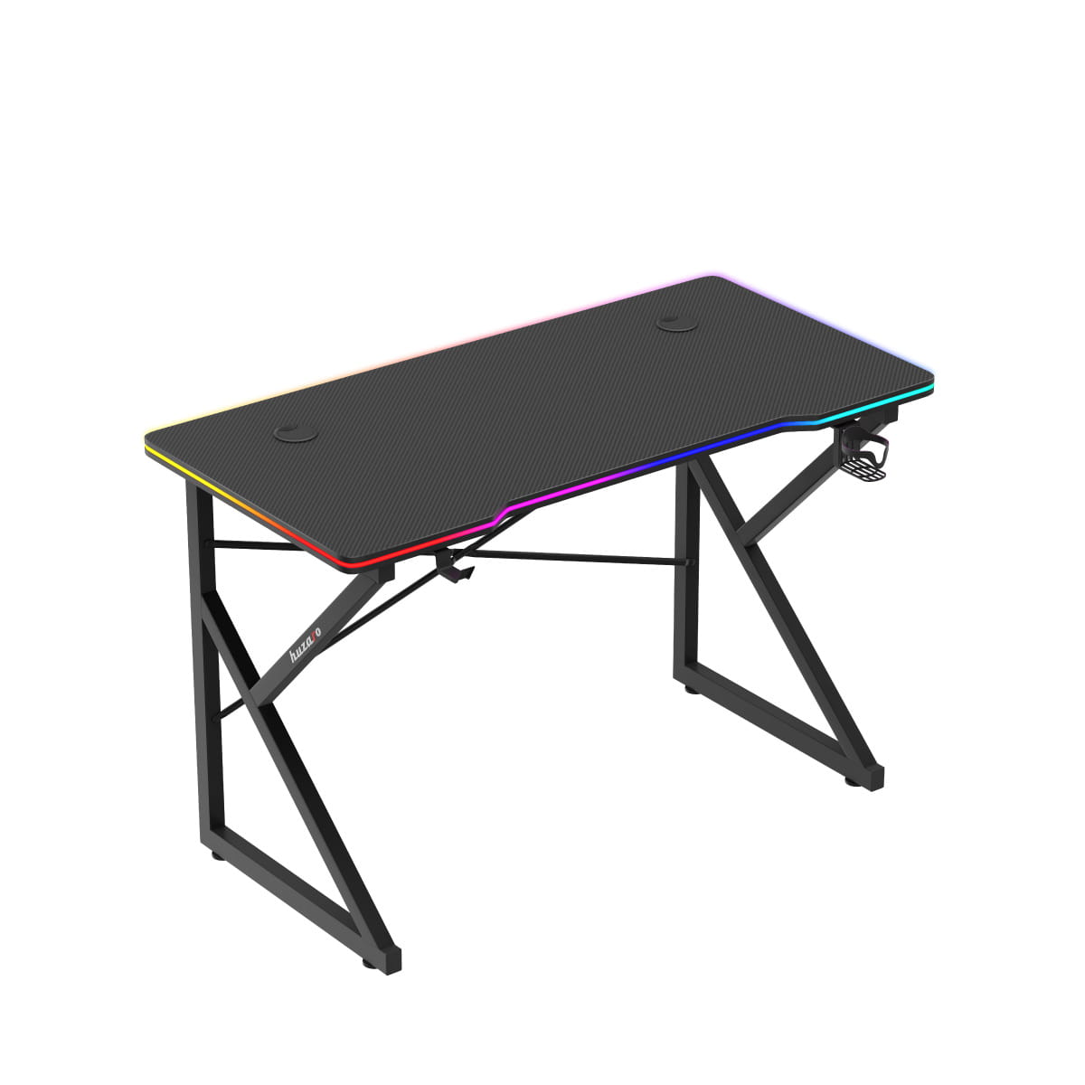 Biurko Gamingowe Huzaro Hero 1.7 RGB Black 120 cm OUTLET