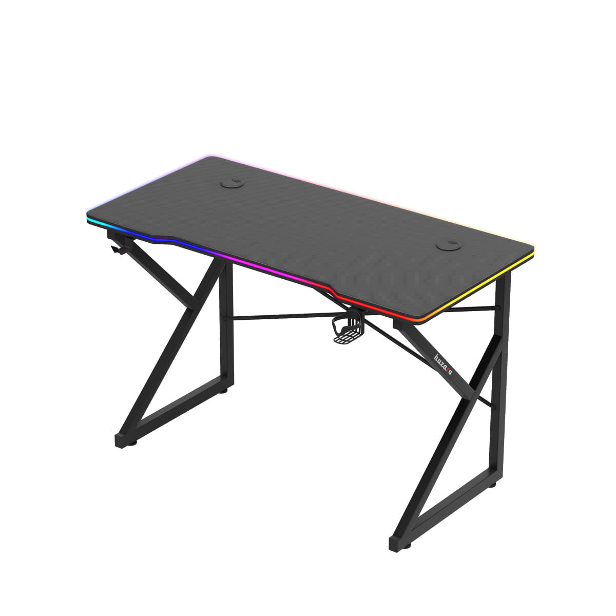 Biurko Gamingowe Huzaro Hero 1.7 RGB Black 120 cm OUTLET