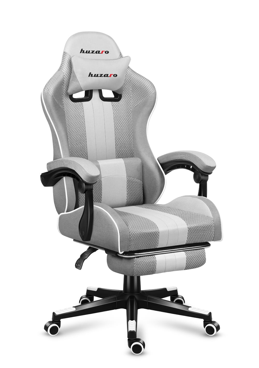 Fotel Gamingowy HUZARO Force 4.7 White Mesh OUTLET