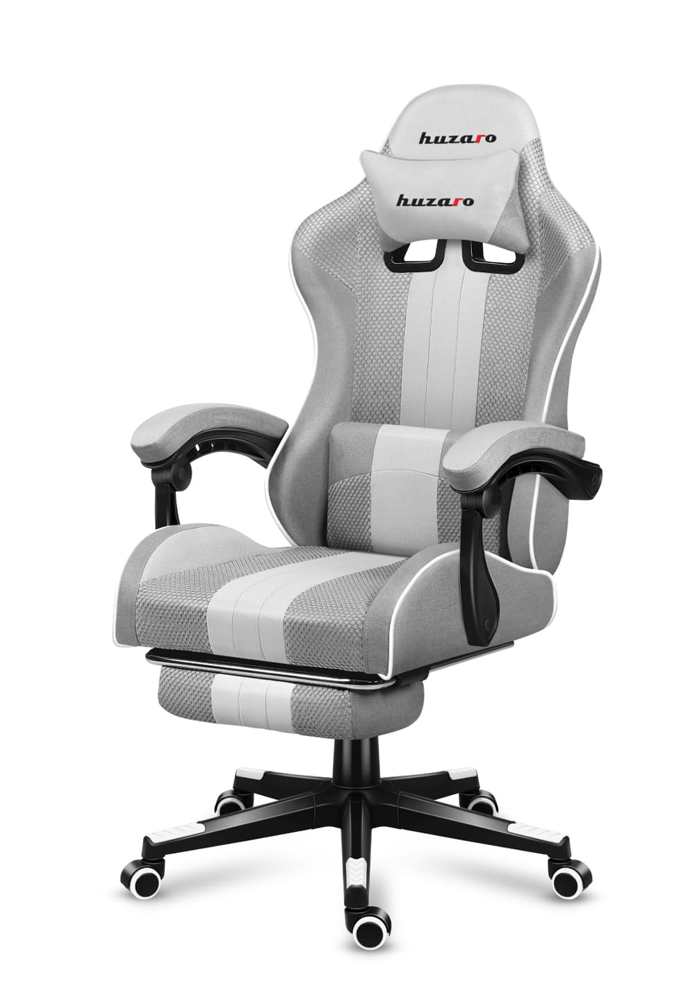 Fotel Gamingowy HUZARO Force 4.7 White Mesh OUTLET