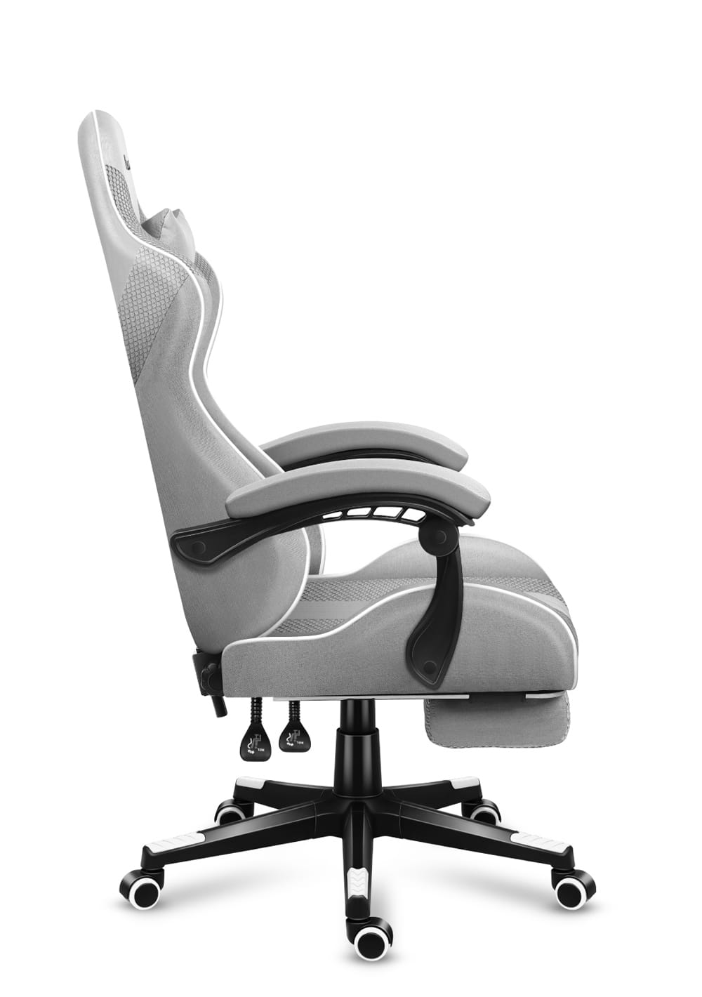 Fotel Gamingowy HUZARO Force 4.7 White Mesh OUTLET