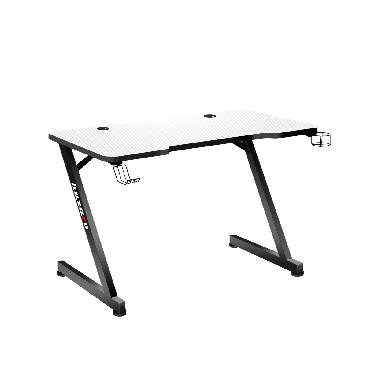 Biurko Gamingowe Huzaro Hero 2.5 White 120 cm OUTLET