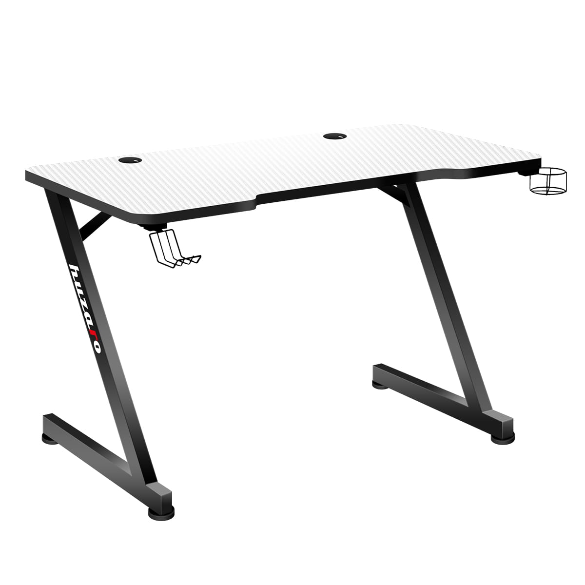 Biurko Gamingowe Huzaro Hero 2.5 White 120 cm OUTLET