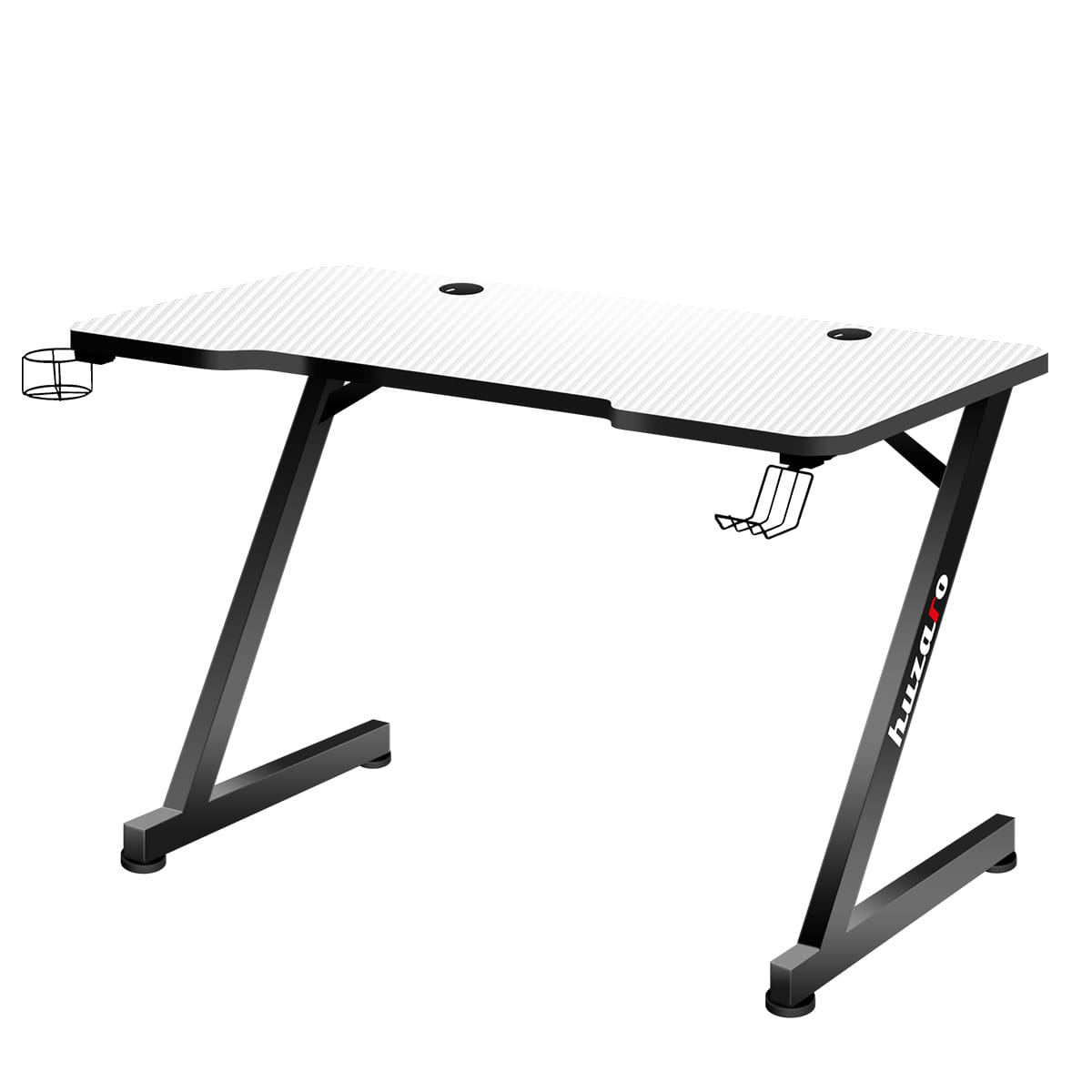 Biurko Gamingowe Huzaro Hero 2.5 White 120 cm OUTLET