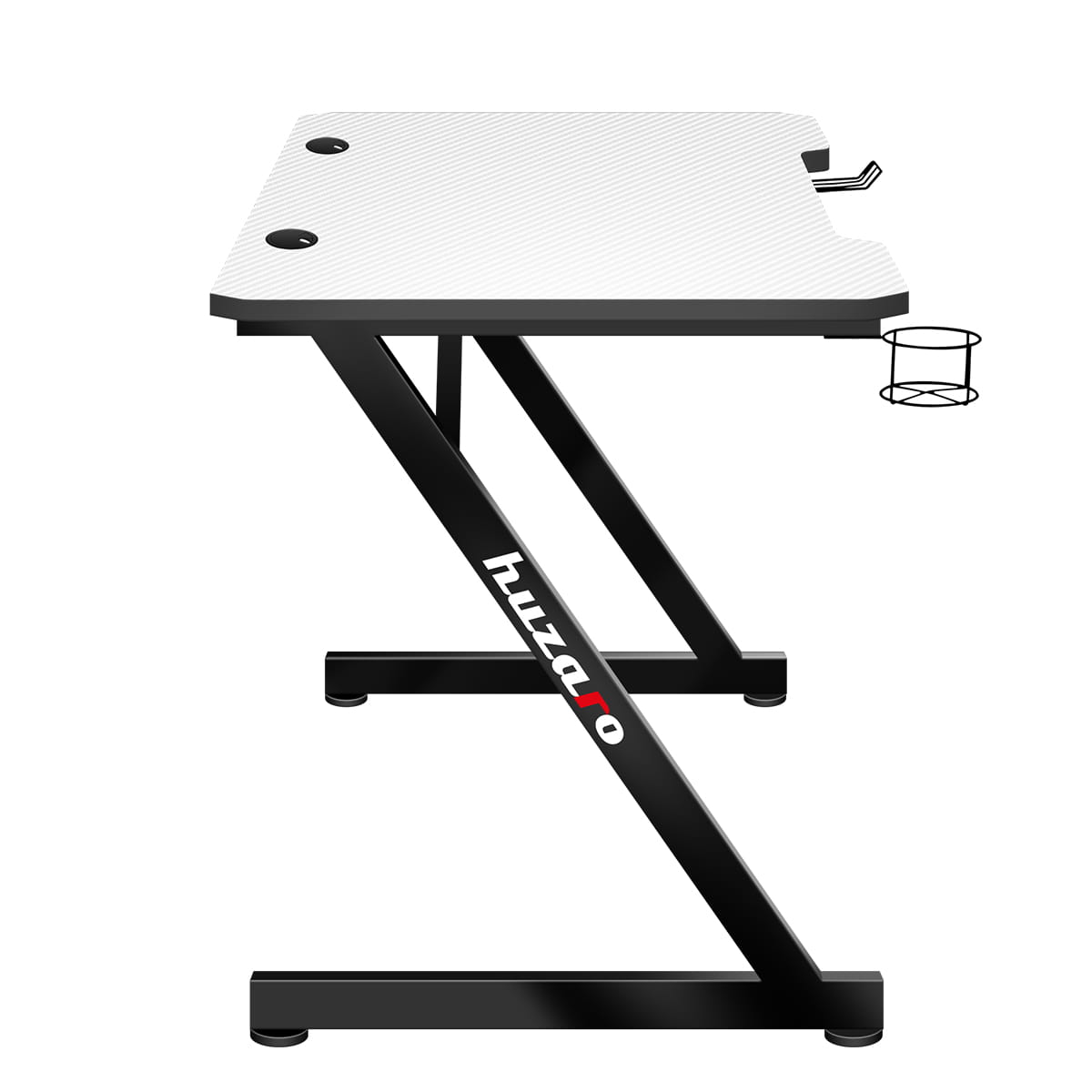 Biurko Gamingowe Huzaro Hero 2.5 White 120 cm OUTLET