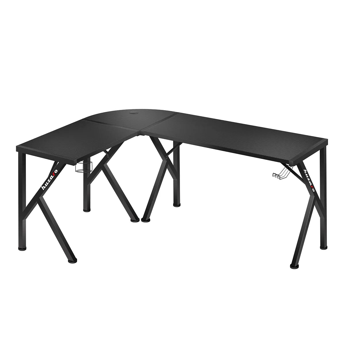 Biurko Gamingowe Huzaro Hero 6.3 Black 154 cm