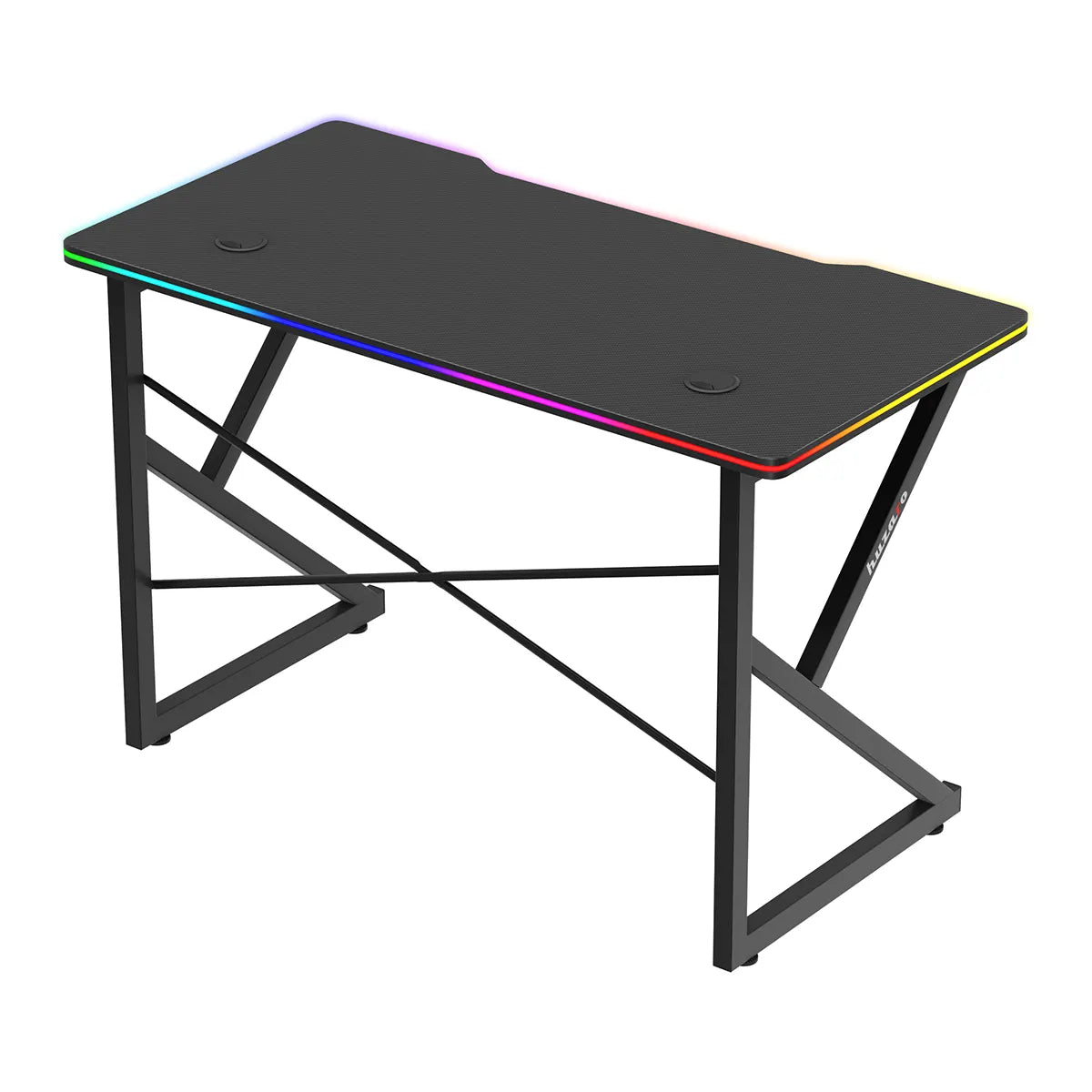 Biurko Gamingowe Huzaro Hero 1.7 RGB Black 120 cm
