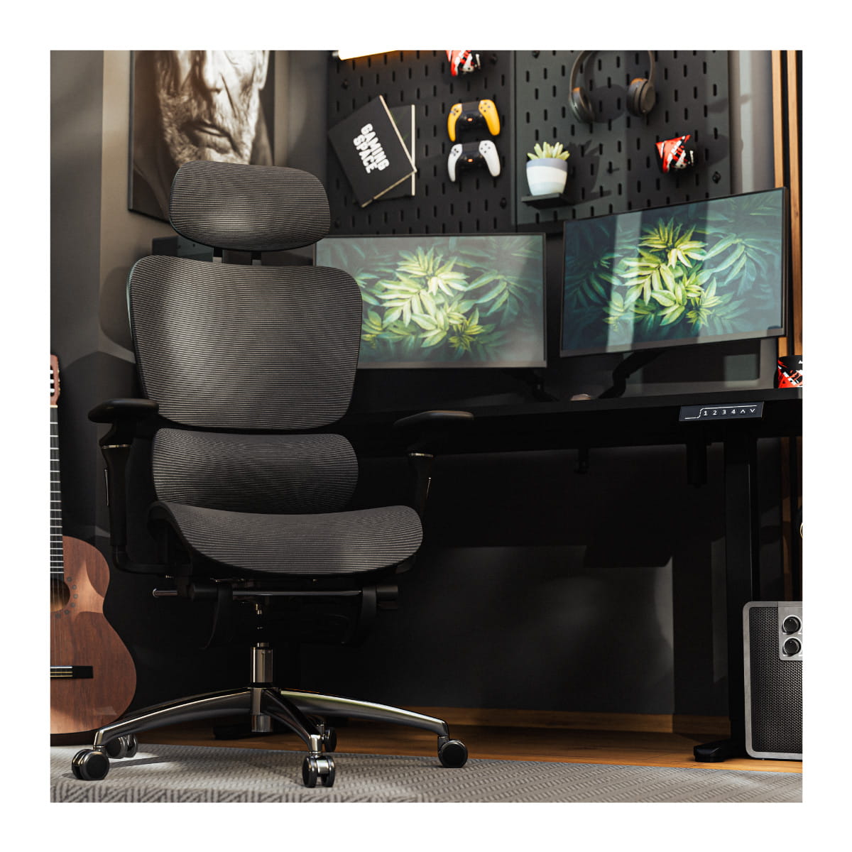 Fotel ergonomiczny Mark Adler Expert 7.9 Black OUTLET