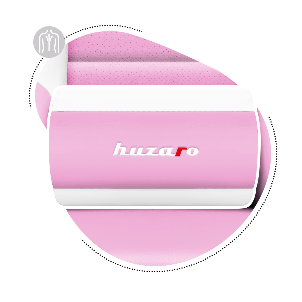 Fotel Gamingowy dla dziecka Huzaro RANGER 6.0 Pink OUTLET