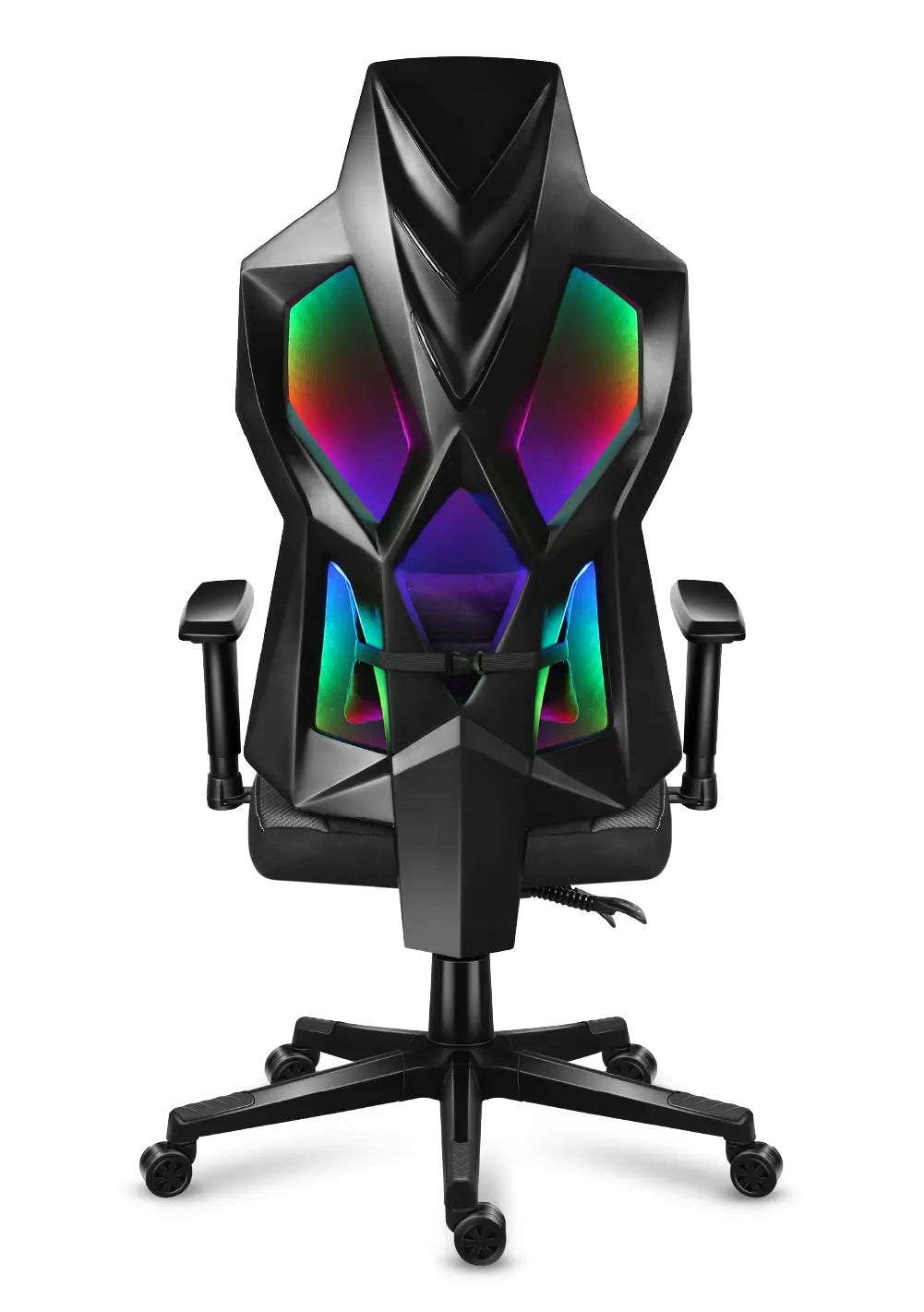 Fotel Gamingowy Huzaro COMBAT 6.2 Black RGB OUTLET