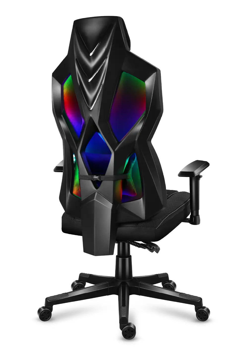 Fotel Gamingowy Huzaro COMBAT 6.2 Black RGB OUTLET