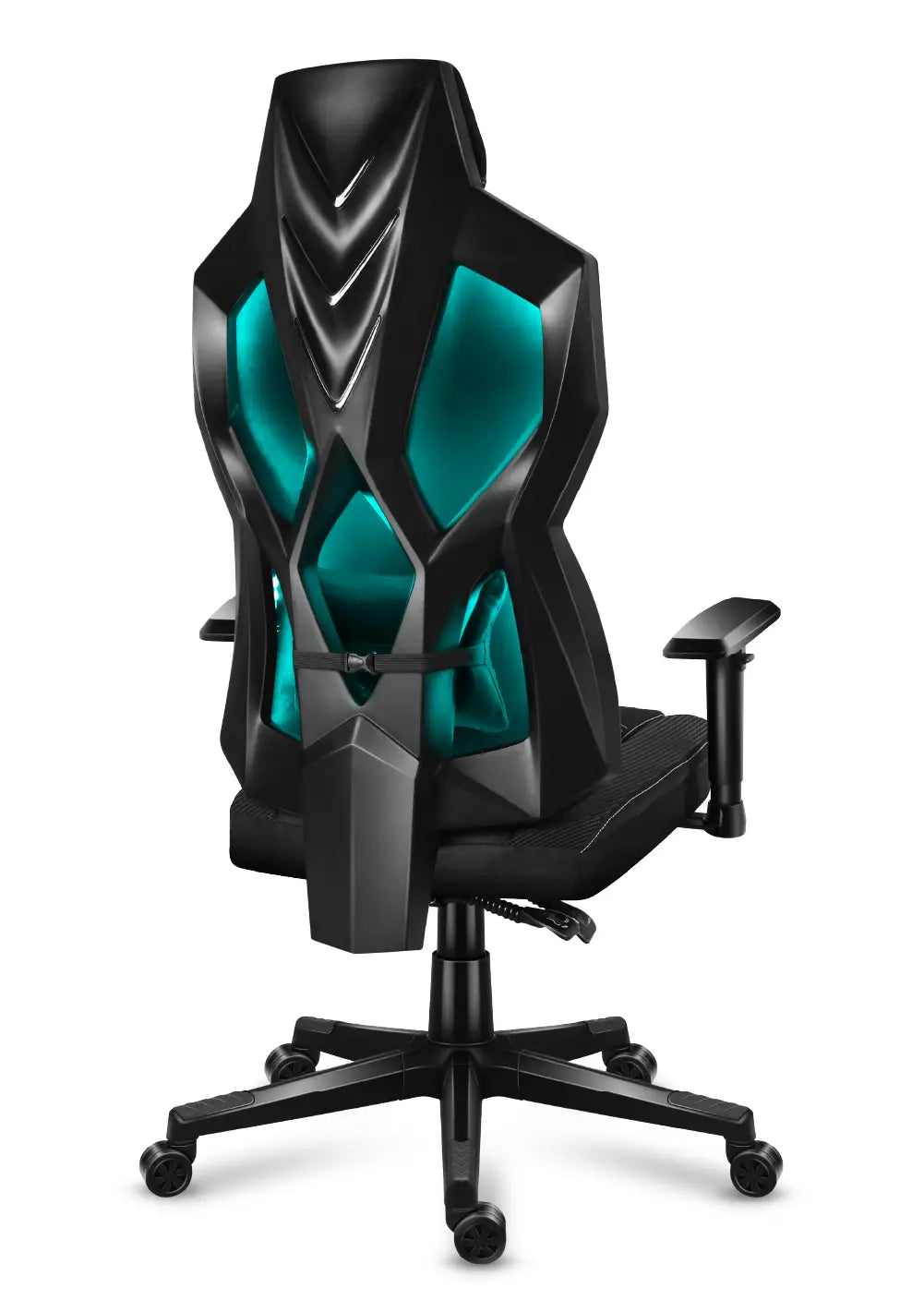 Fotel Gamingowy Huzaro COMBAT 6.2 Black RGB OUTLET