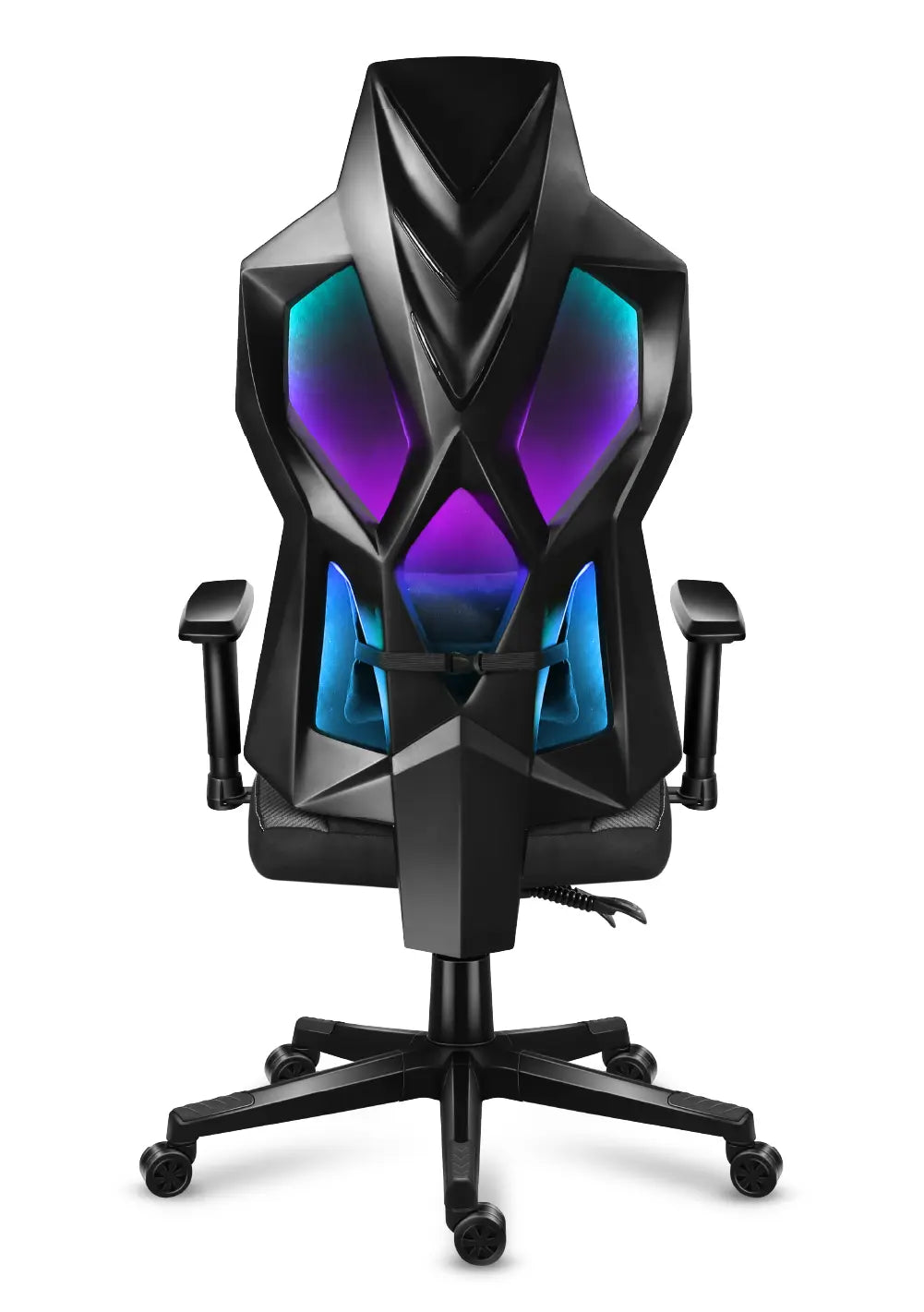 Fotel Gamingowy Huzaro COMBAT 6.2 Black RGB OUTLET