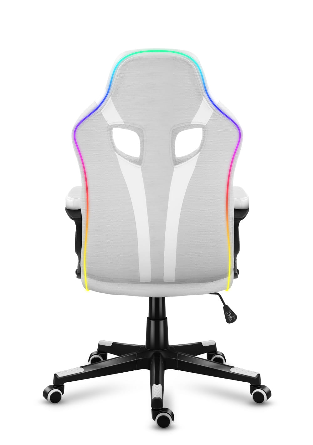 Fotel Gamingowy Huzaro Force 2.5 RGB White Mesh OUTLET