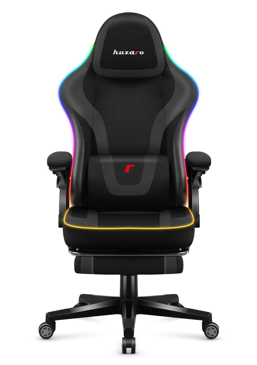 Fotel gamingowy Huzaro Force 4.6 Black RGB Smart OUTLET