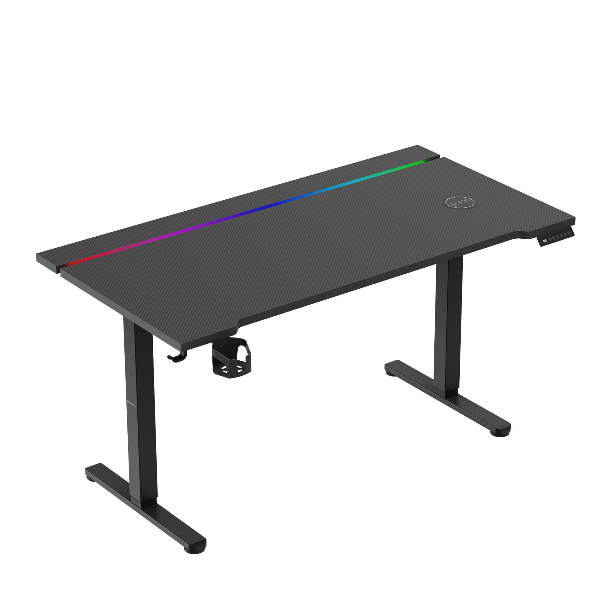 Biurko elektryczne Huzaro Hero 8.7 RGB LED 140 cm OUTLET