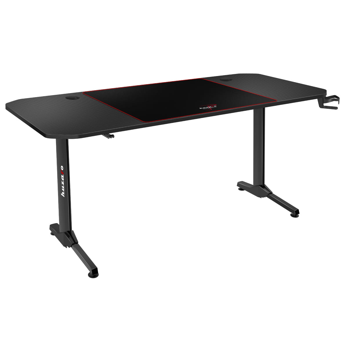 Biurko Gamingowe Huzaro Hero 4.7 Black 160 cm OUTLET