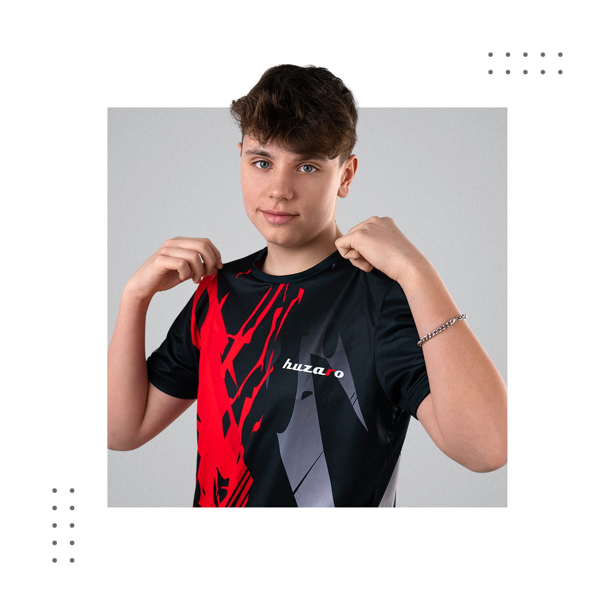 Koszulka gamingowa Huzaro rozmiar S
