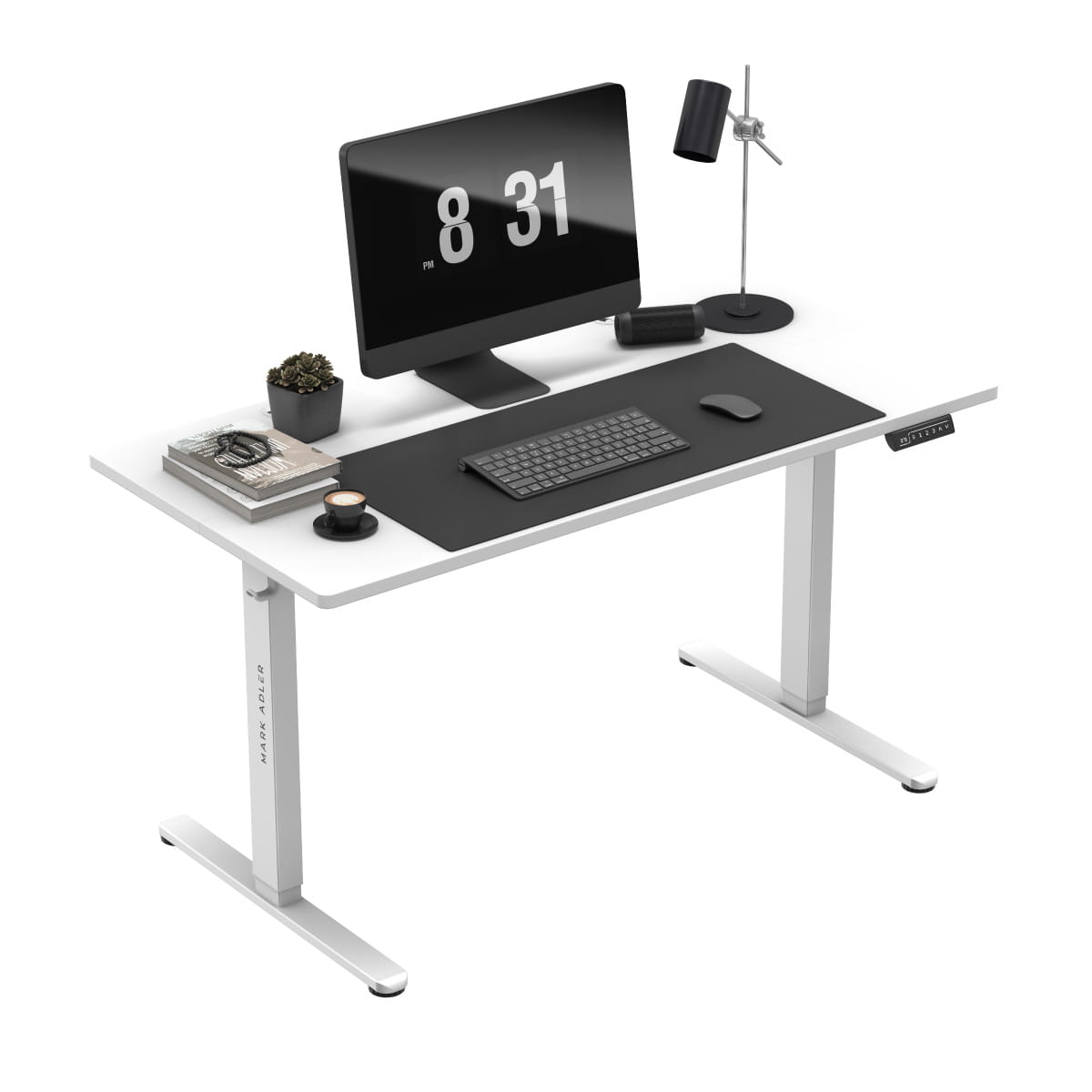 Biurko elektryczne Mark Adler Leader 7.4 White 140 cm OUTLET