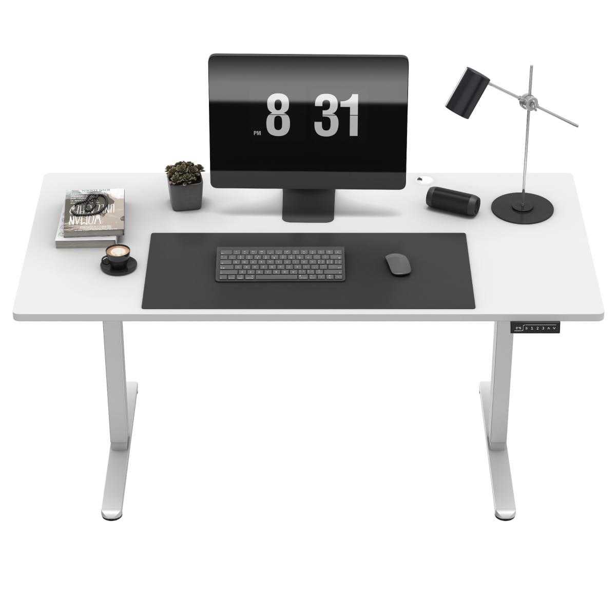 Biurko elektryczne Mark Adler Leader 7.6 White 160 cm OUTLET