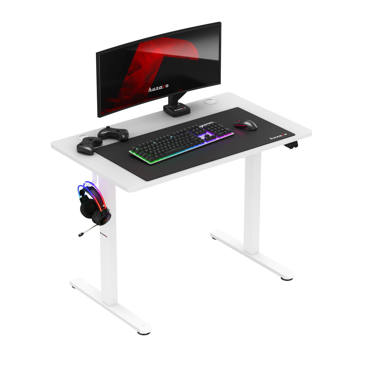 Biurko elektryczne Huzaro Hero 7.9 White 100 cm OUTLET
