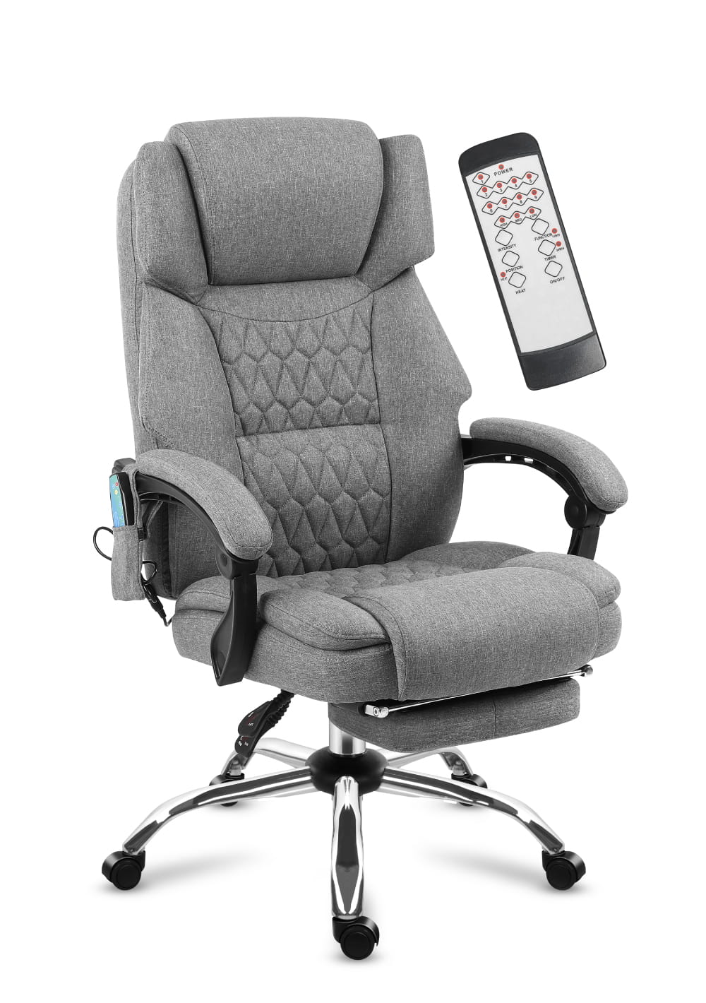Fotel biurowy Mark Adler Boss 6.0 Grey OUTLET