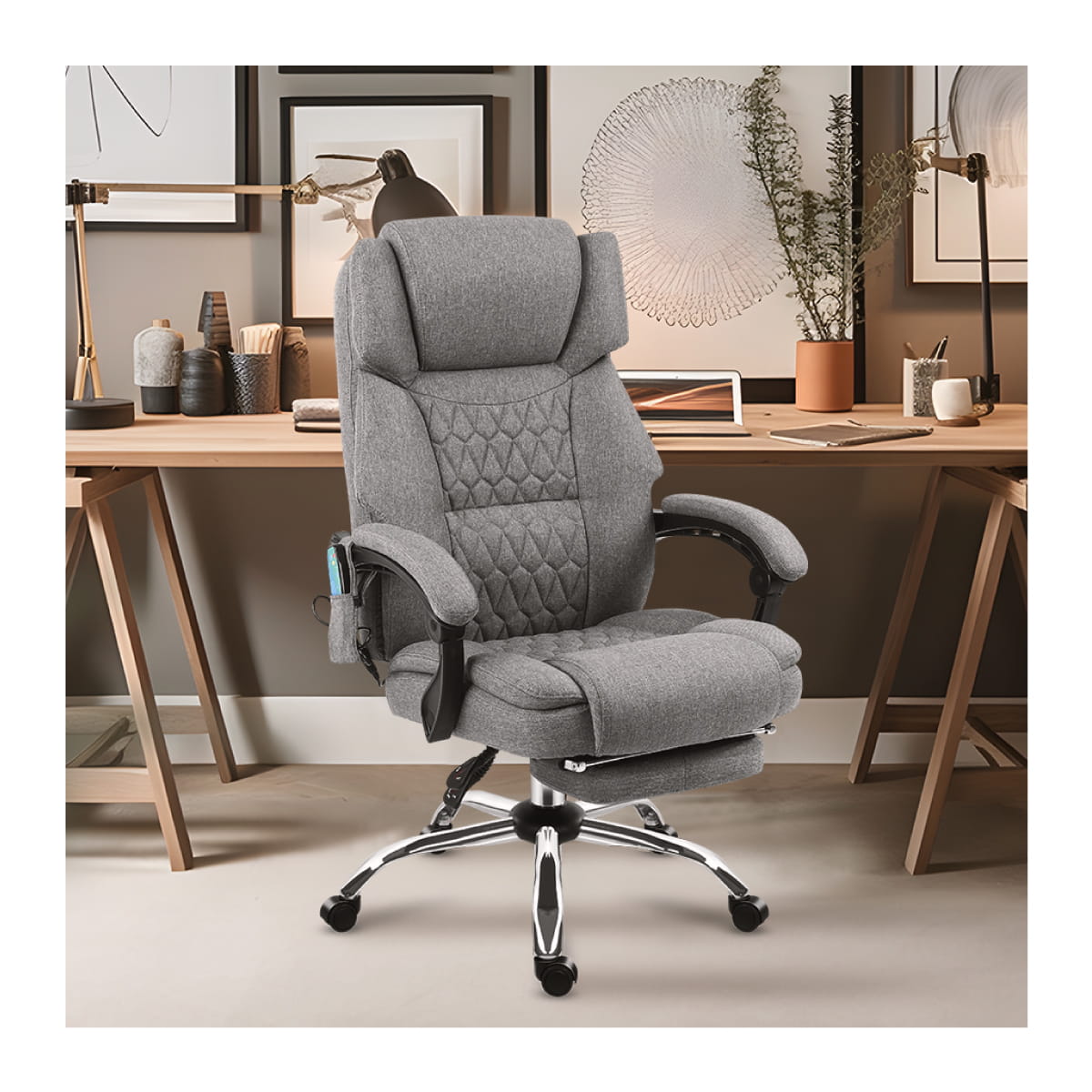 Fotel biurowy Mark Adler Boss 6.0 Grey OUTLET