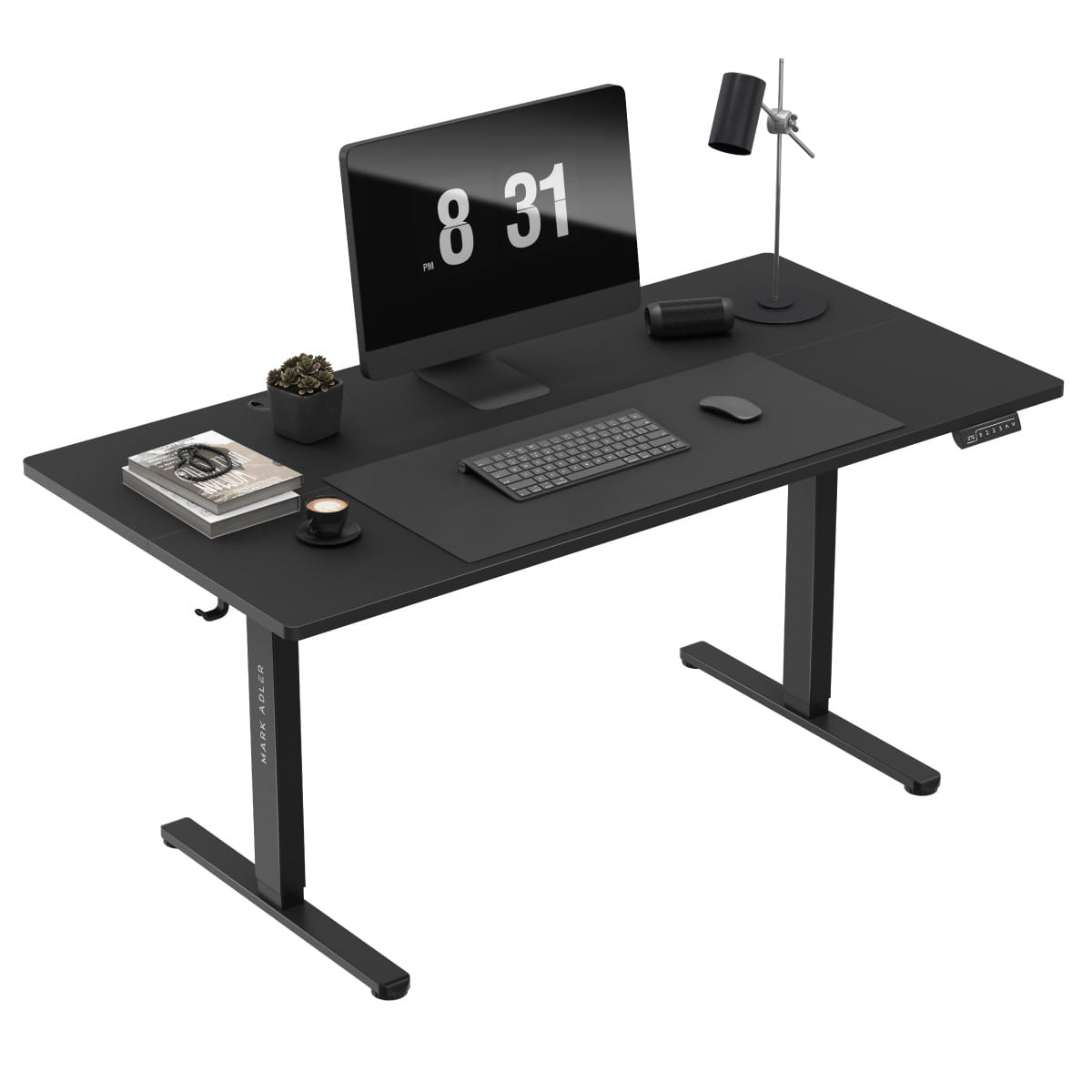 Biurko elektryczne Mark Adler Leader 7.6 Black 160 cm OUTLET
