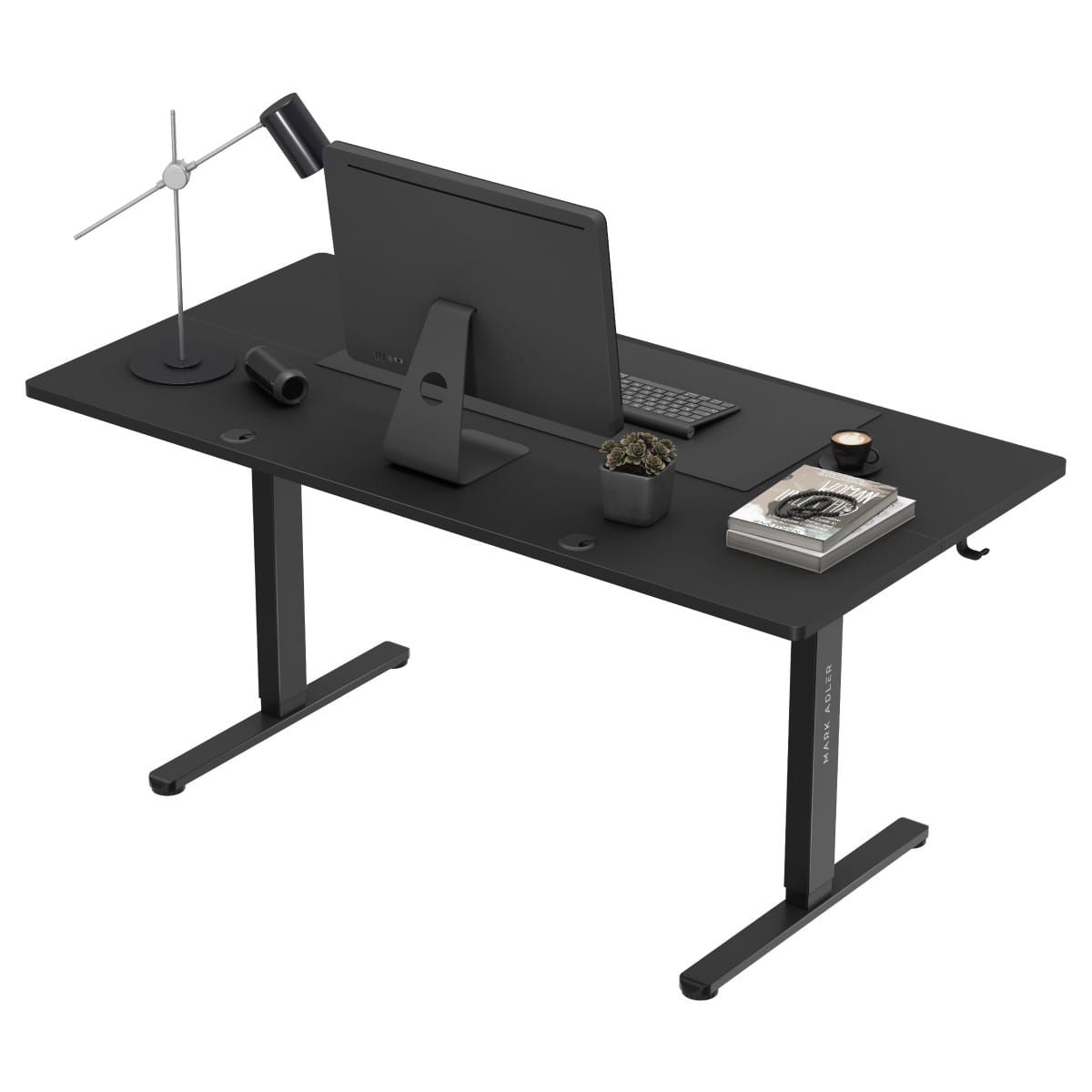 Biurko elektryczne Mark Adler Leader 7.6 Black 160 cm OUTLET