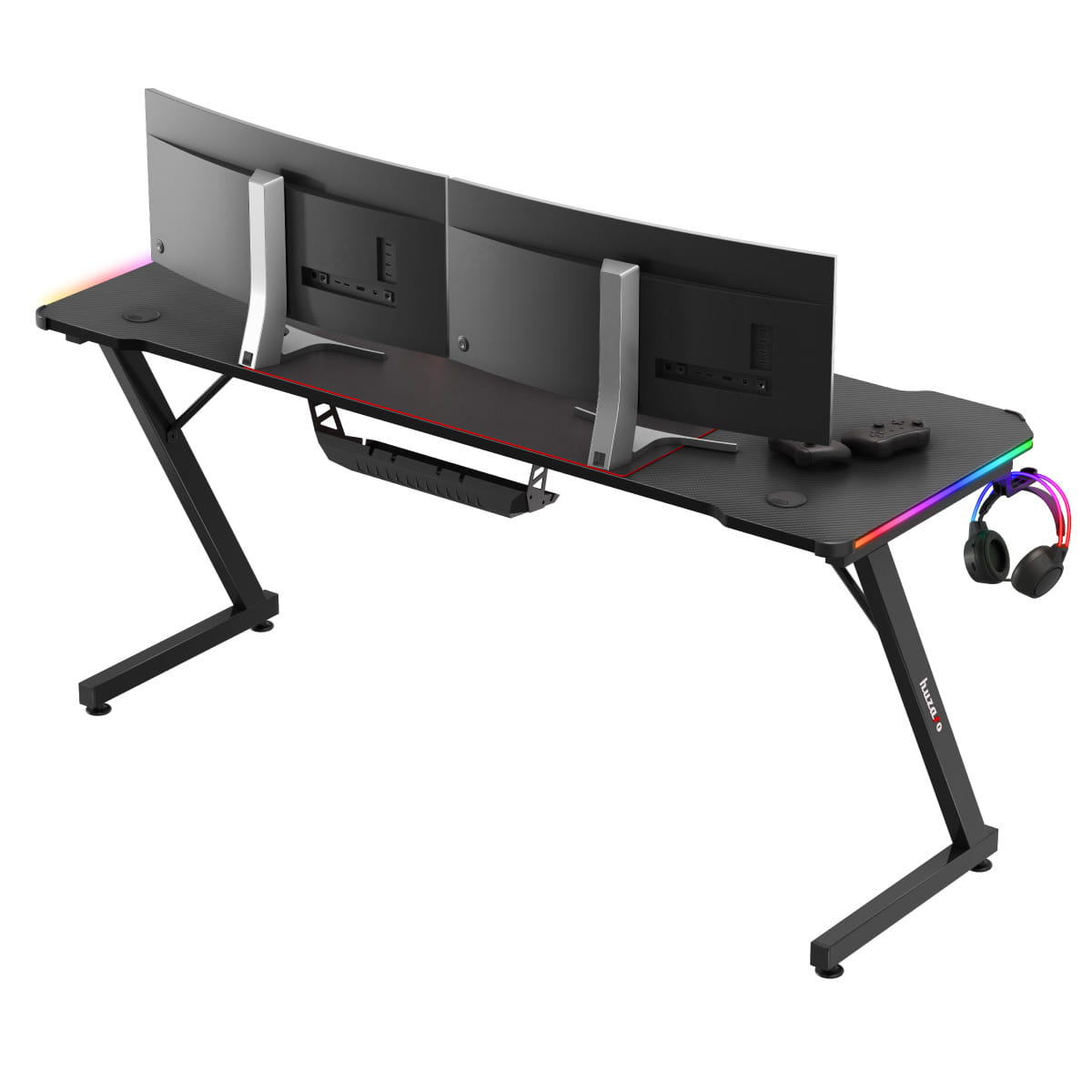 Biurko Gamingowe Huzaro Hero 4.8 RGB 160 cm OUTLET