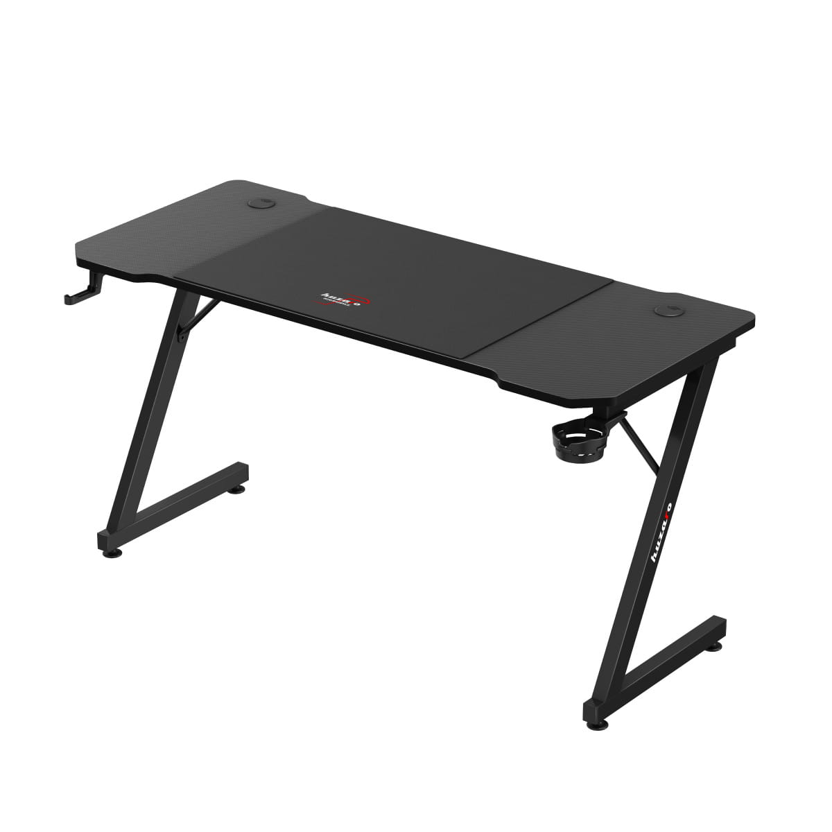 Biurko gamingowe Huzaro Hero 3.3 Black 140 cm OUTLET