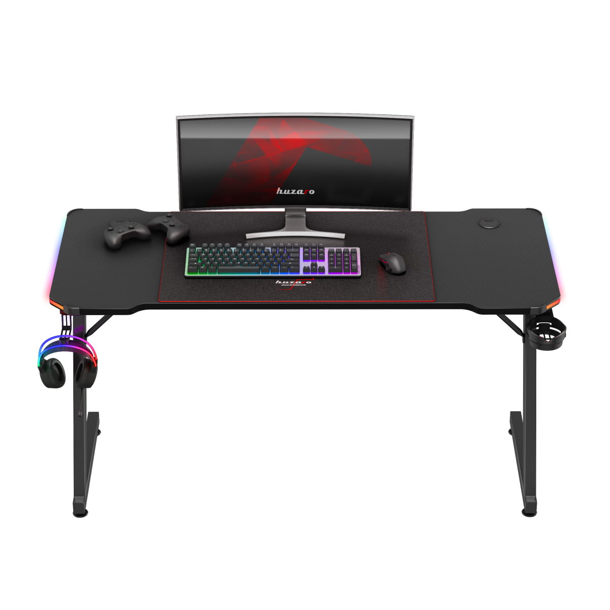 Biurko Gamingowe Huzaro Hero 3.3 RGB 140 cm OUTLET