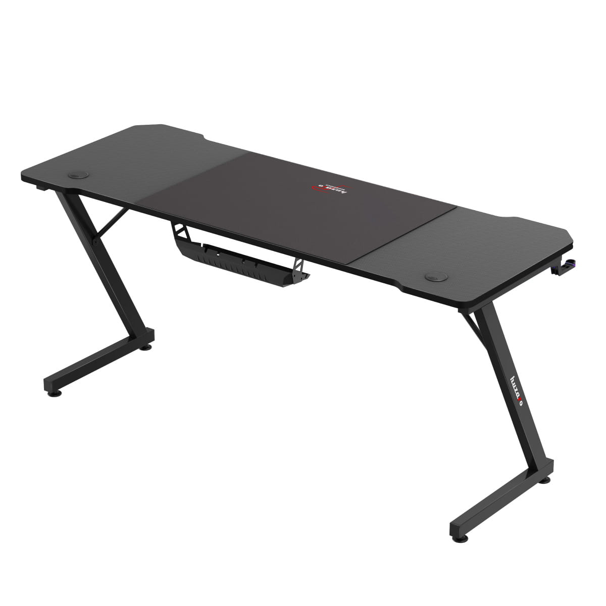 Biurko gamingowe Huzaro Hero 4.8 Black 160 cm OUTLET