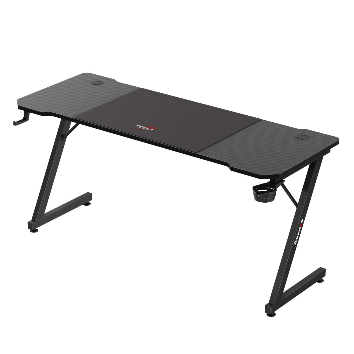 Biurko gamingowe Huzaro Hero 4.8 Black 160 cm OUTLET